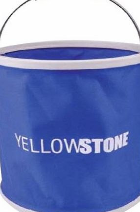 Yellowstone Foldable Bucket - Blue, 9 Litre