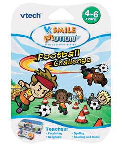 yes Vtech V-Motion Software - Football Challenge