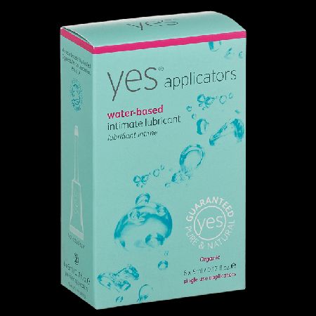 Yes Yes Yes Natural Lubricant Water-based Applicators -