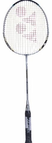 B700MDM Badminton Racket - White/Black, Adult