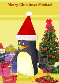 Yoodoo Unfestive Penguin