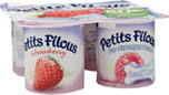 Petits Filous Fromage Frais Strawberry and Raspberry (4x100g) Cheapest in ASDA Today! On Offer