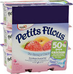 Petits Filous Fromage Frais Strawberry, Raspberry and Apricot (18x60g)