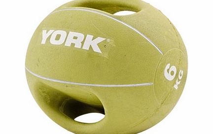 York 6kg Medicine Ball with Handles