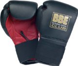 York Barbell Ltd BBE Club Leather 10oz Sparring Gloves