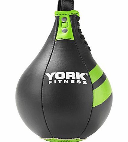 York Fitness Speed Ball Speed Ball - Black/Green, 9 Inch