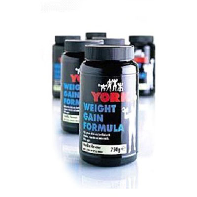 York Fitness Weight Gain Formula Pack (6 x 750g) Vanilla (10 Packs (60 Tubs))