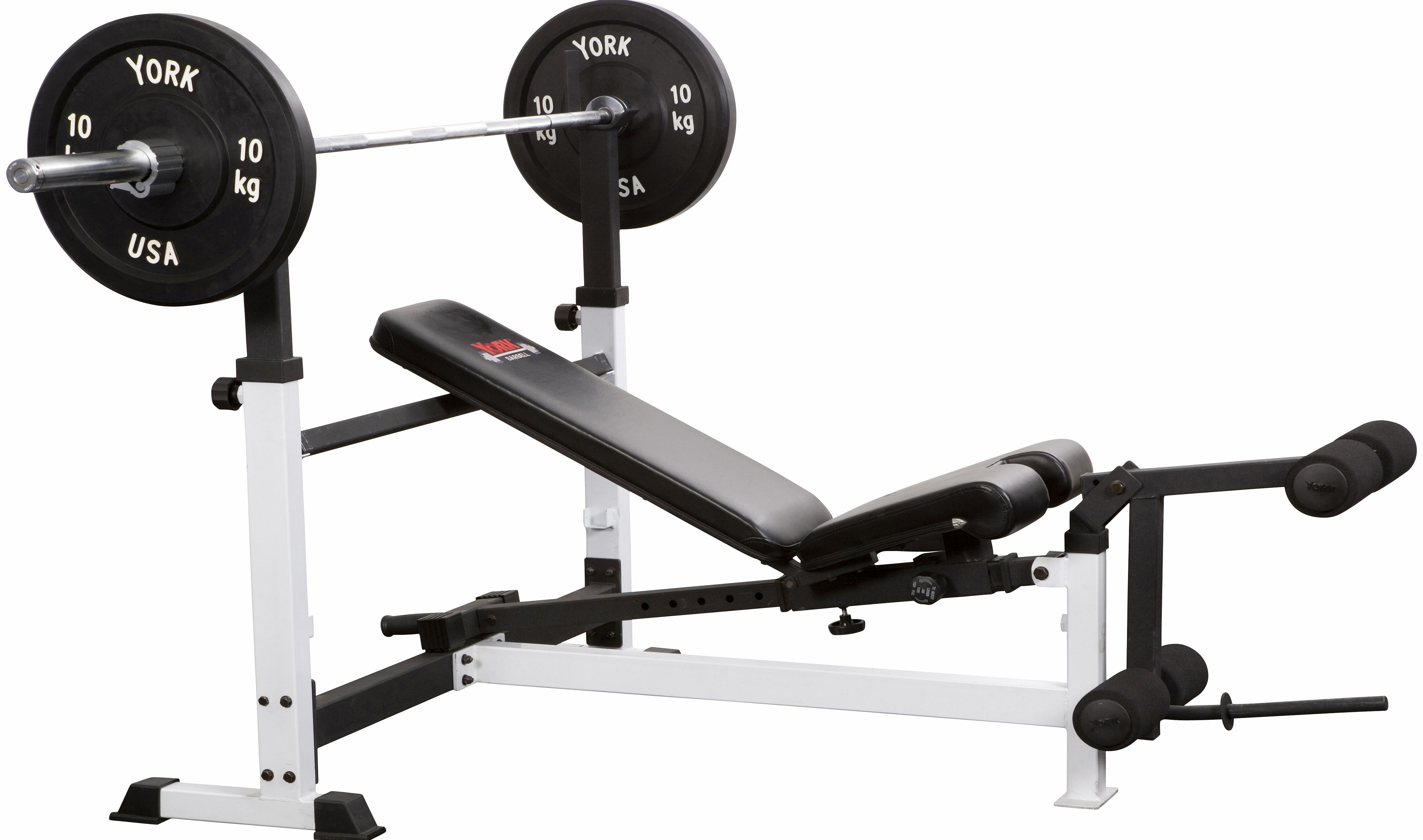 York FTS Olympic Combo Bench With Leg Unit