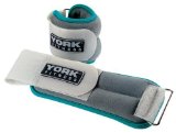 York Fitness York Soft Ankle/Wrist Weights 2 x 2.0kg