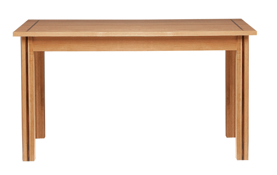 Oak 4ft 6` Dining Table - 140 cms