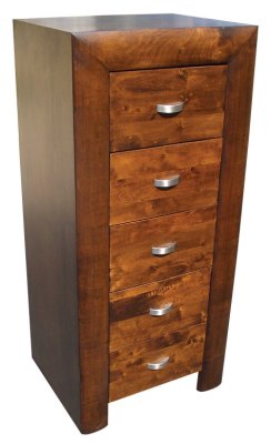 Your Price Furniture.co.uk Convex Tall 5 Drawer Chest