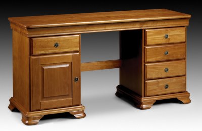 Your Price Furniture.co.uk Fontainebleau Twin Pedestal Dressing Table