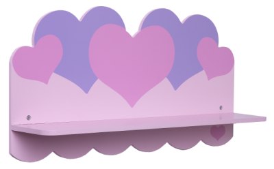 Your Price Furniture.co.uk Hearts Shelf