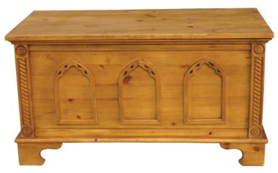 Your Price Furniture.co.uk Medieval Blanket Box