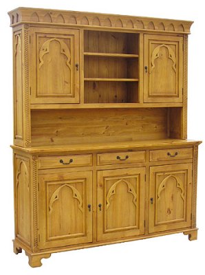 Your Price Furniture.co.uk Medieval Triple Dresser