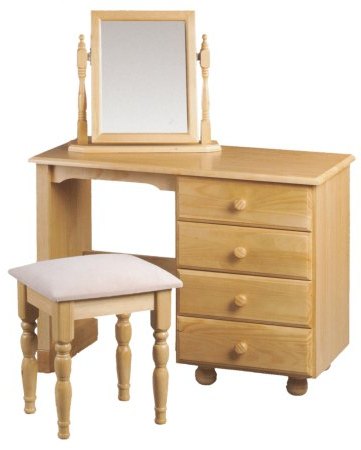 Your Price Furniture.co.uk Pickwick Single Dressing Table