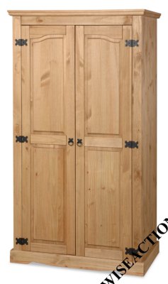 Your Price Furniture.co.uk Porto 2 Door All Hanging Wardrobe