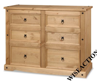 Your Price Furniture.co.uk Porto 6 Drawer Chest
