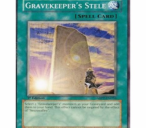 Yu Gi Oh YuGiOh 5Ds Absolute Powerforce Single Card Gravekeepers Stele ABPF-EN056 Co...