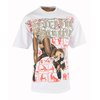 Hip Hop Big & Tall T-Shirt (White/Red)
