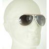 The Designer Aviator Sunglasses (White)
