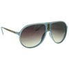 The Retro Sports Aviator Sunglasses (Blue/White)