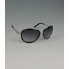 Yukka Cosey Bribes Aviator Sunglasses (Black)