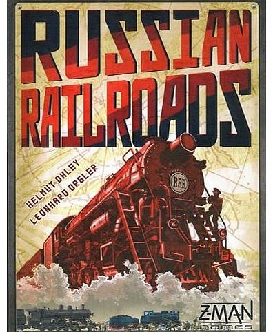 Z-Man Games Russian Railroads Game Board