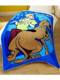 Zap Scooby Doo Fleece Blanket Printed Design 125 x 150cm