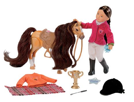 Zapf Creation - Missy Milly Pony Set With Stina