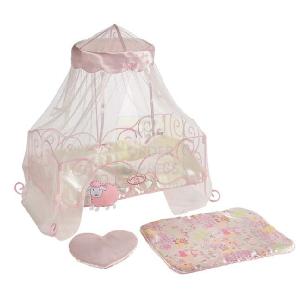Zapf Creation Baby Annabell Canopy Bed With Lullaby