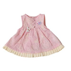 Zapf Creation BABY Born Pink Dress With White Charm