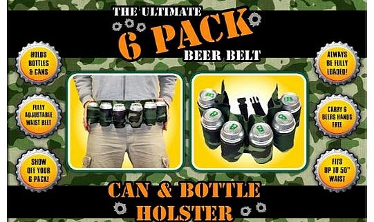 The Ultimate Six Pack Beer Belt