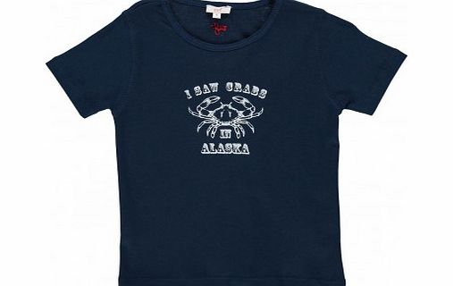 Crabs In Alaska T-shirt Indigo blue `2 years,4