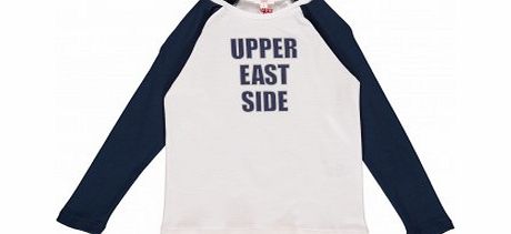 Two tone Upper East Side T-shirt White `2