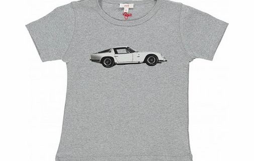Zagato car T-shirt Grey `2 years,4 years,6