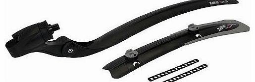 Swan and Croozer Road Set Clip-On Guard - Black, 28 Inch