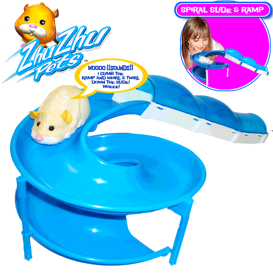 Zhu Zhu Pets Add-on Playset - Slide and Ramp