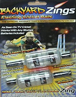 Zing Backyard Zings - Flashing Cricket Bails