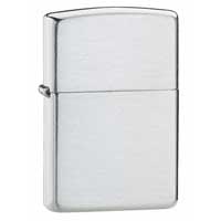 Armor Sterling Silver Zippo Lighter Brushed Finish