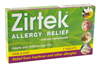 allergy relief one-a-day tablets 7 pack