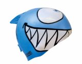 Zoggs Childrens Swimming Hat Blue Shark