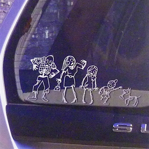 Family Car Window Decals