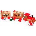 Train with Animals Educational Wooden Toy
