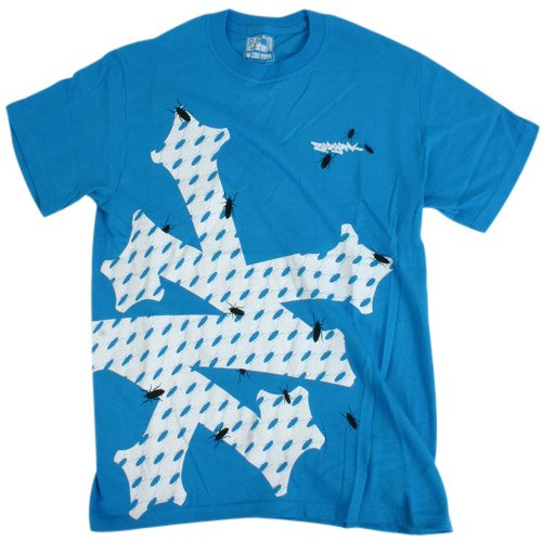 Mens Zoo York Exterminate Tee Ocean