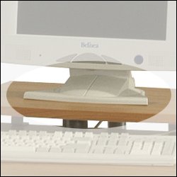Zoom ` Office Furniture Monitor Stand - Alder 50W