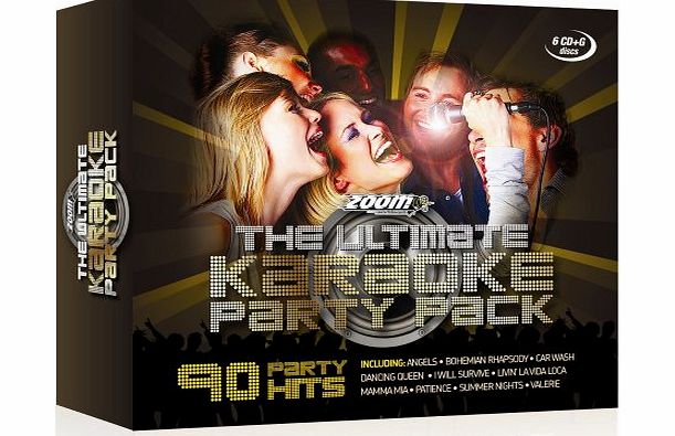 Zoom The Ultimate Karaoke Party Pack - 6 CD G Box Set - from Zoom Karaoke