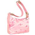 Zoon Pink Satin Planet Baguette Bag